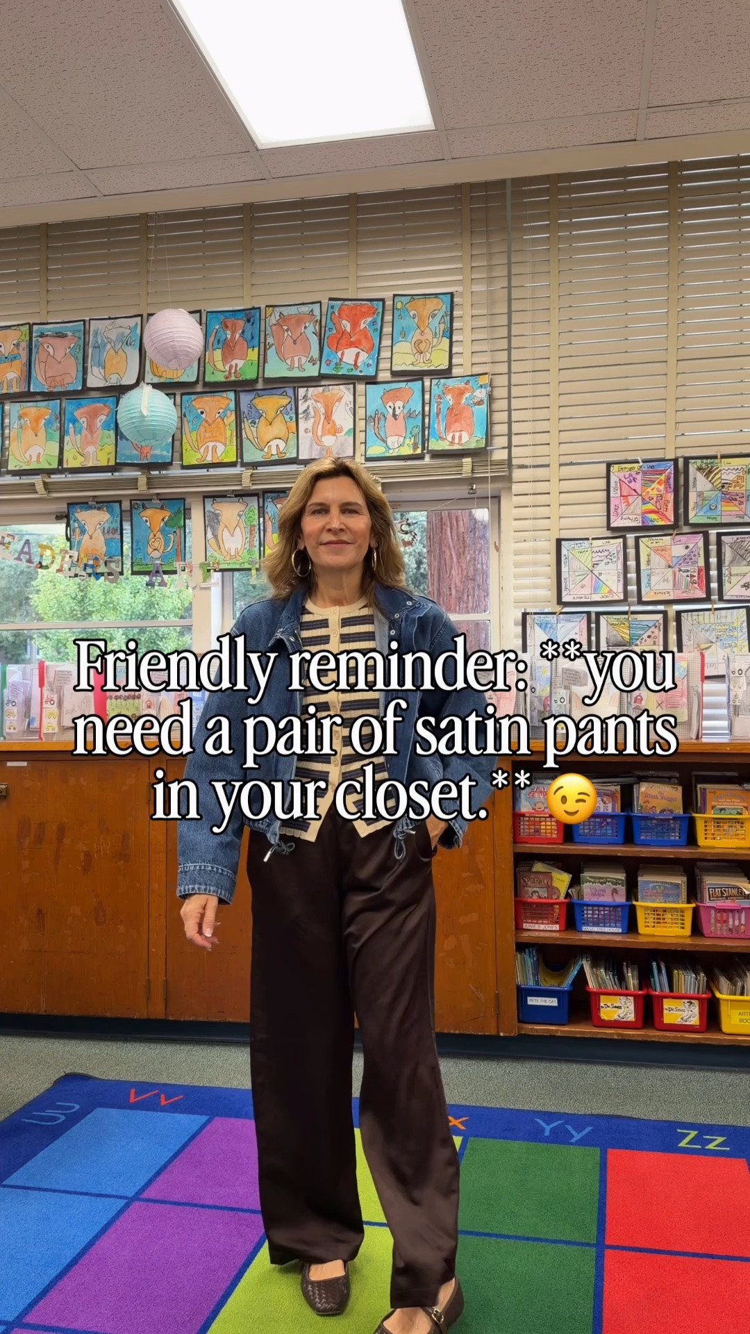 Your closet needs a pair of satin pants!

#LTKootd #LTKWorkwear #LTKOver40