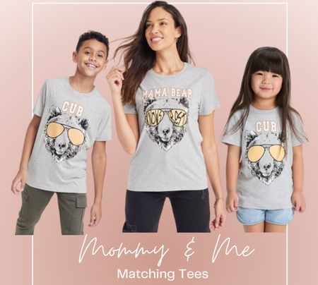 New at Target 🎯 Mommy & Me Matching Tees!

Super cute Mama Bear & Cub! Love these for Mother’s Day or any day 🐻

#LTKSeasonal #LTKFind #LTKkids