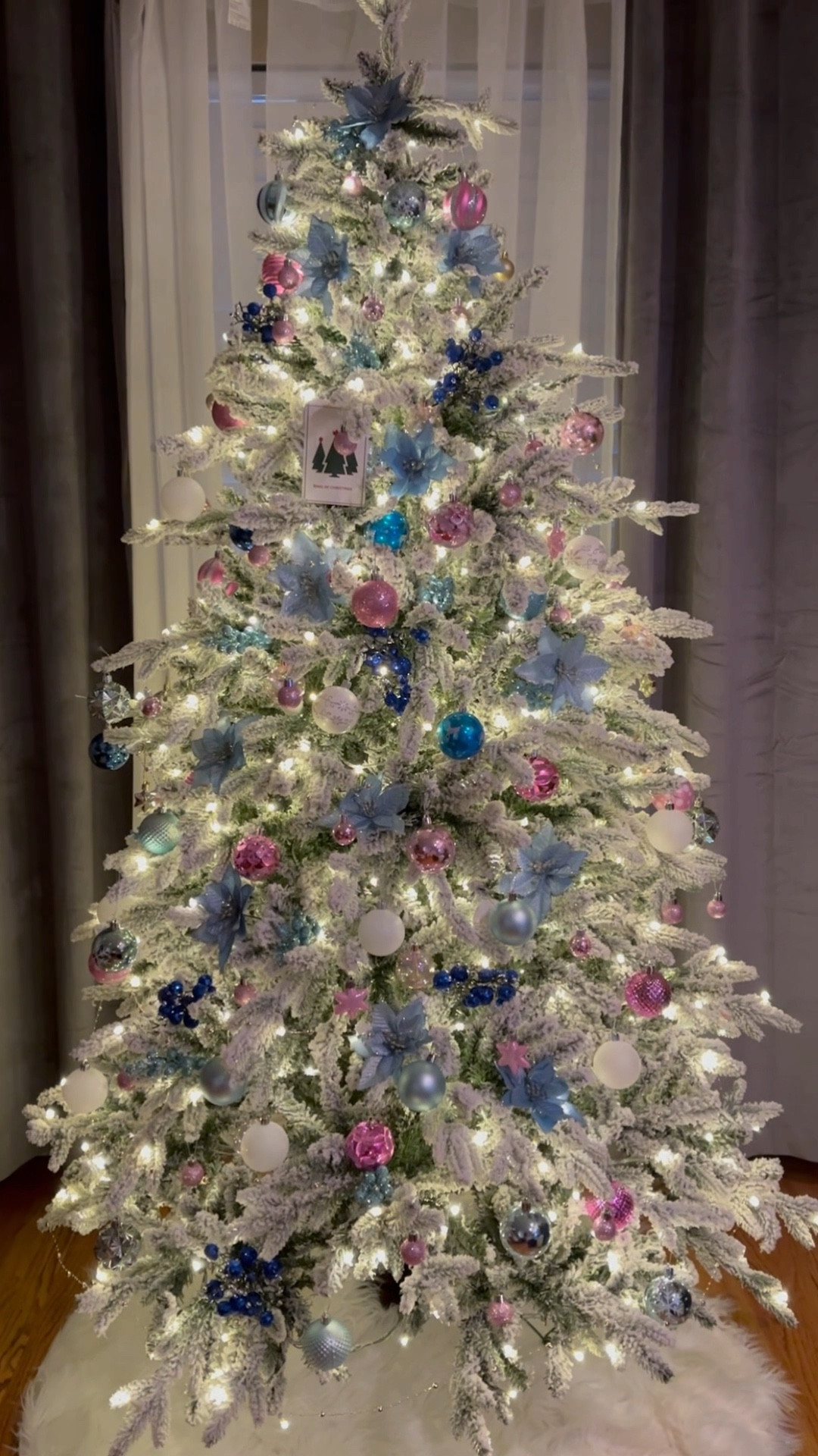 #ad Save up to 65% off + fast Free Shipping on King of Christmas Cyber Monday Sale! 🎅🎁🎄❄️

6.5 𝒇𝒆𝒆𝒕 𝒕𝒂𝒍𝒍 𝑸𝒖𝒆𝒆𝒏 𝑭𝒍𝒐𝒄𝒌 ® 𝑨𝒓𝒕𝒊𝒇𝒊𝒄𝒊𝒂𝒍 𝑪𝒉𝒓𝒊𝒔𝒕𝒎𝒂𝒔  𝑻𝒓𝒆𝒆 𝒘𝒊𝒕𝒉 650 𝑾𝒂𝒓𝒎 𝑾𝒉𝒊𝒕𝒆 𝑳𝑬𝑫 𝑳𝒊𝒈𝒉𝒕𝒔
This Queen Flock Christmas tree joins the lineup of KING OF CHRISTMAS premier signature trees. ✨It features a state-of-the-art design that blends realistic tips (PE) and classic tips (PVC), resulting in a grand and beautiful hallmark Christmas tree. This is a full-bodied, snow-covered tree that brings the beauty of winter indoors. Perfect beside the fireplace or in front of your living room windows. This grand and stately tree will help you recreate the magic of a snowy Christmas day.

✦6.5 Feet Tall, 50” Wide
✦Pre-strung with 650 UL warm white Micro LED lights
✦Heavily flocked branches
✦Blend of Realistic and classic needle tips
✦Hinged sections for easy setup
✦Includes remote and foot pedal
✦Tree height includes the tree stand
✦Includes metal tree stand, off-season storage bag, and protective gloves to shape your tree in style

💙It’s a blue and a touch of pink theme for this year’s Christmas tree decor.  This is a bautifuI tree,easy to set up eliminating the need to connect wires.  The heavily flocked tips look like freshly fallen snow adorning each branch of this tree. The addition of protective gloves is such a game-changer in setting the shape of this tree.  The remote control for the lights and pre-strung micro LED lights make it much more convenient and easier to use with the touch of a button. And after the season is over, you don’t have to worry as it comes with a storage bag for each section and the whole tree.  I highly recommend King of Christmas trees.


#LTKCyberWeek #LTKhome #LTKHoliday