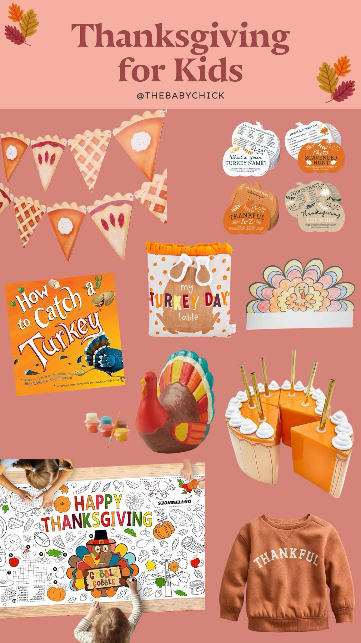 We've rounded up some of our favorite Thanksgiving items for kids that you (and they) are sure to love. 🙌 #thanksgiving 

#LTKSeasonal #LTKFamily #LTKKids