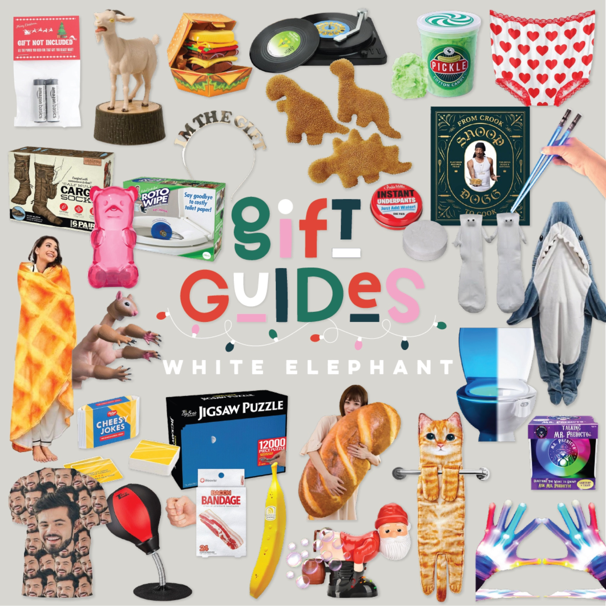 Ready to be the MVP of your white elephant party? These gag gifts are sure to be the hit of the night—and the most fought over!

#WhiteElephantGifts #PartyTime #GiftWars

#LTKHoliday #LTKGiftGuide #LTKParties