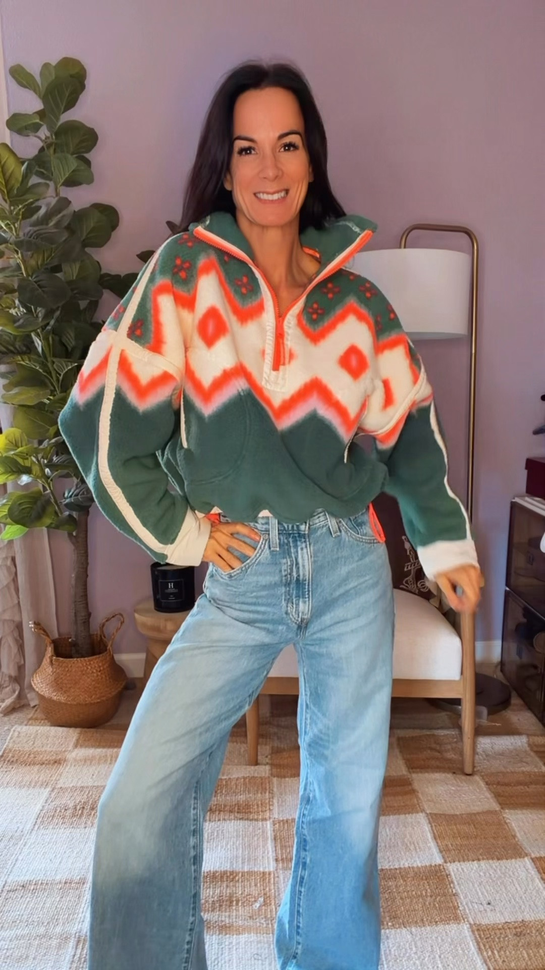 A little baggy, a little cinched, very much my kind of denim. 👖 These Levi’s Cinch Baggy jeans have an adjustable back waist so you can customize the fit. Styled here with a cozy patterned pullover for an easy fall look. Spotted on Amazon for $45.98—46% off—for Prime Big Deal Days! Sale ends today; pricing varies by size and wash. I earn a commission from purchases through my links.

#LTKSaleAlert #LTKStyleTip #LTKFindsUnder50