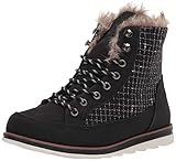 Muk Luks Women's Sigrid Boot-Black/White Fashion, 7 | Amazon (US)