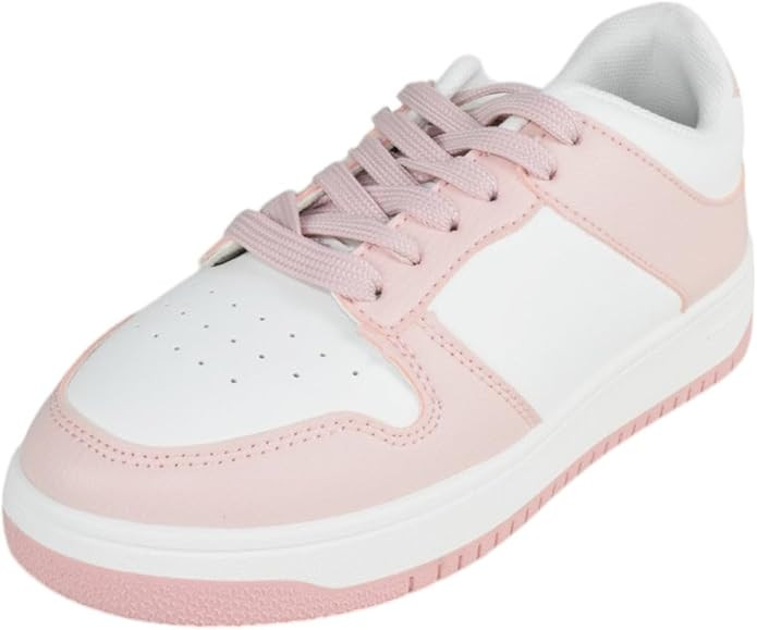 TOP Moda Shoes Women Fashion Sneakers Two Tone Lace Up Sporty Design Montana-3 | Amazon (US)