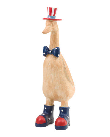 Outdoor Safe Oversized Duck With Top Hat | Pillows & Decor | Marshalls | Marshalls