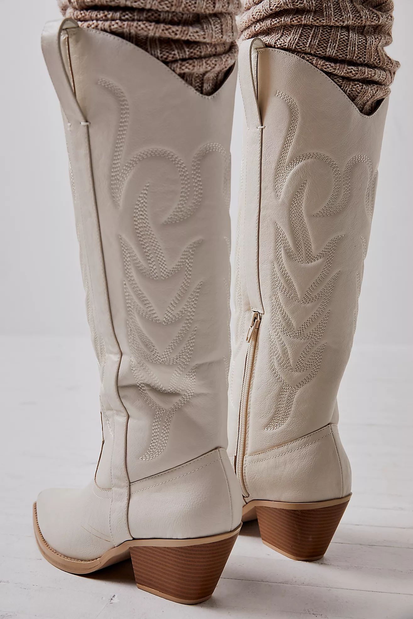 Vegan Acres Tall Western Boots | Free People (Global - UK&FR Excluded)