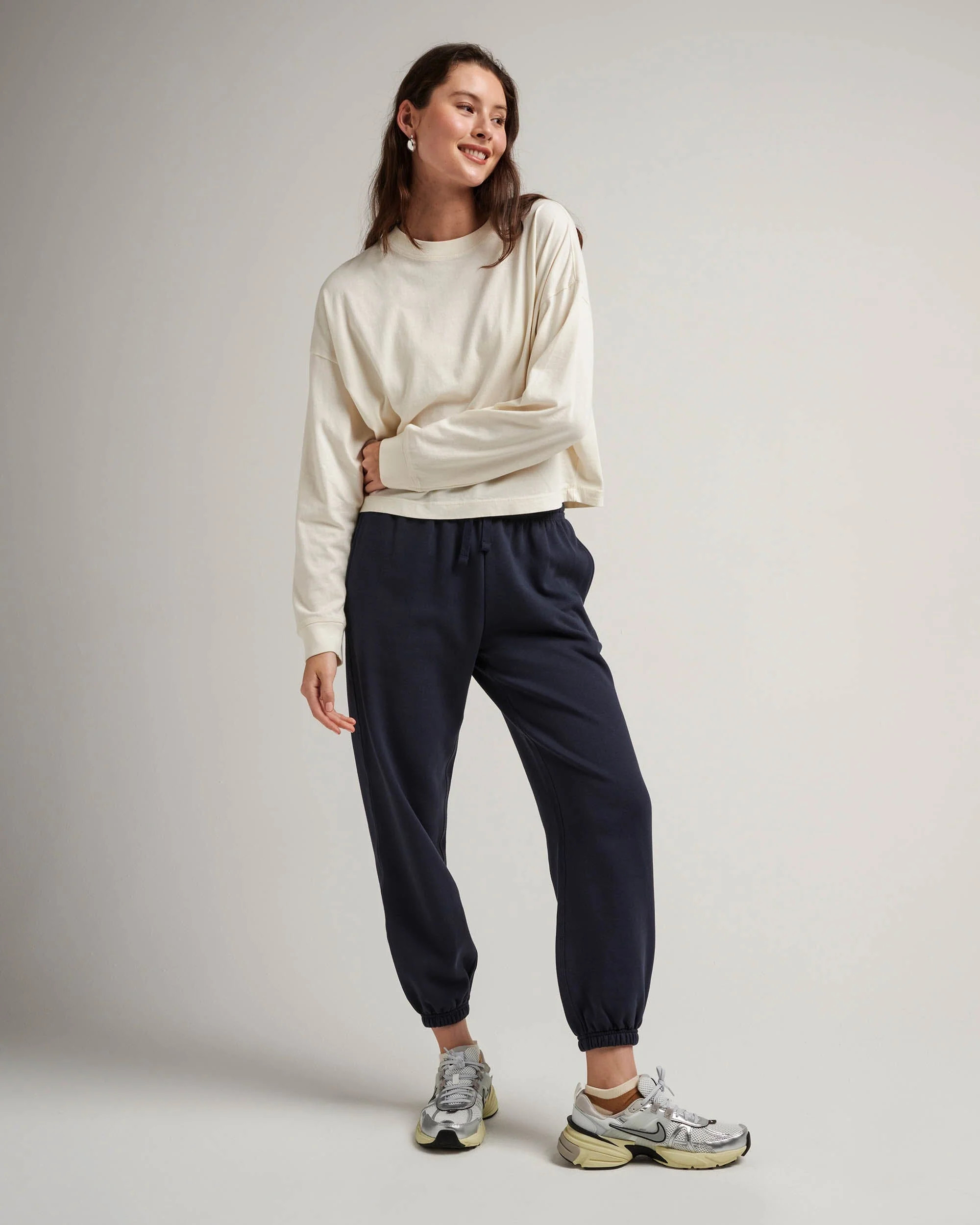 The Recycled Fleece Classic Sweatpant | Andie Swim