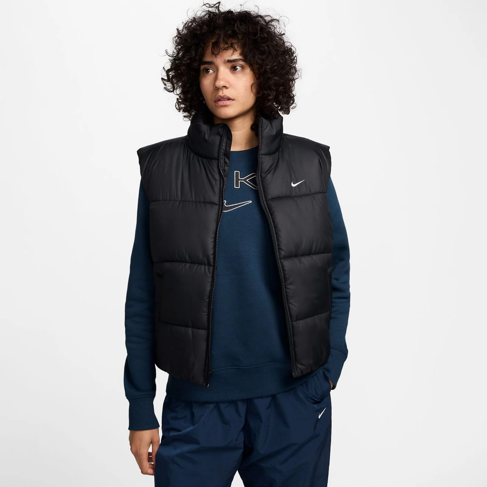 Women's Nike Sportswear Classic Puffer Therma-FIT Loose Vest | Kohl's