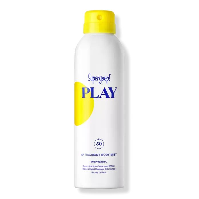 PLAY Antioxidant Body Sunscreen Mist with Vitamin C SPF 50 PA++++ - Supergoop! | Ulta Beauty | Ulta