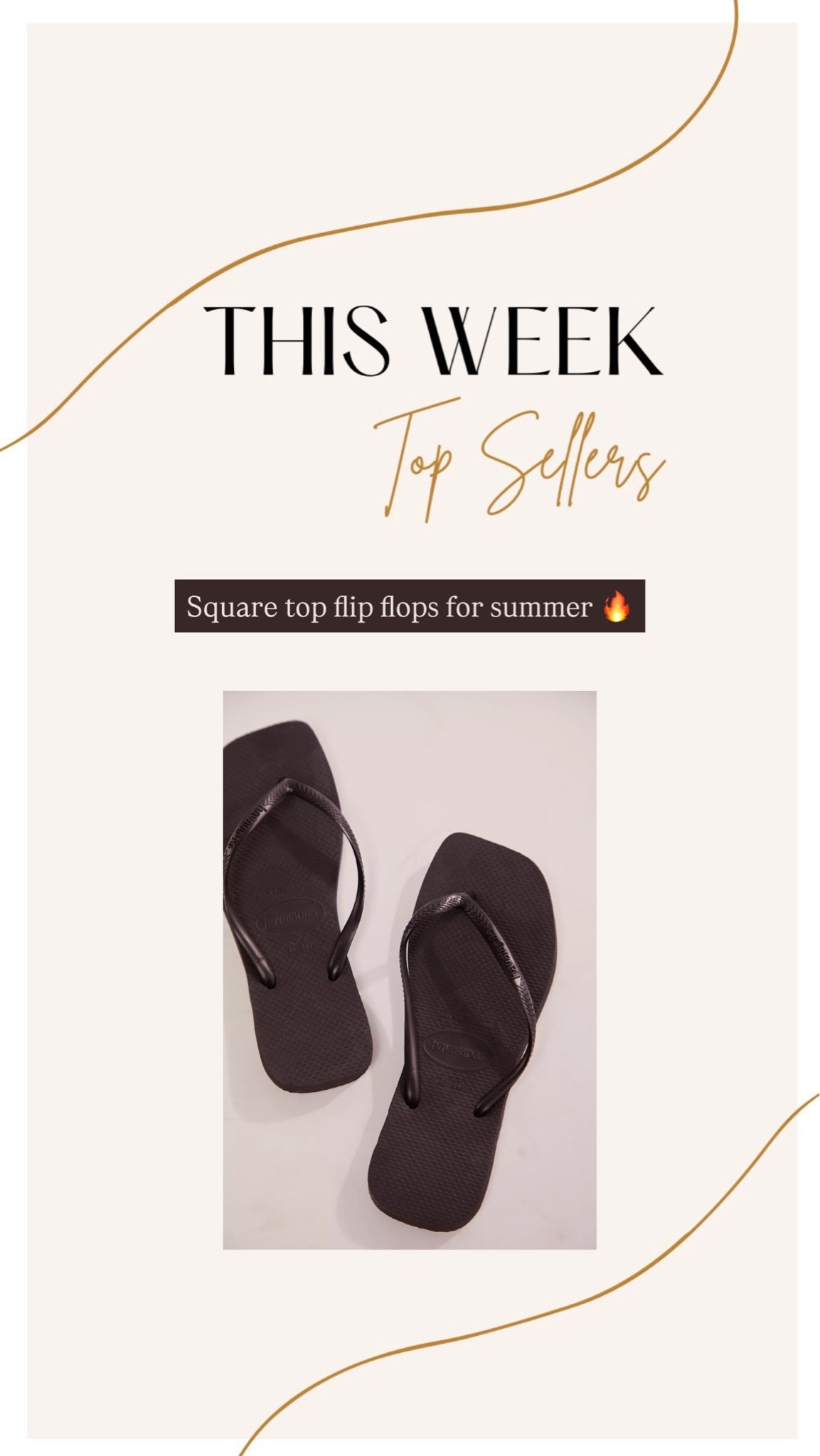 Square toe Havianas are IN for summer - obsessed with these flops and the shape of them- need them in every color combo!
