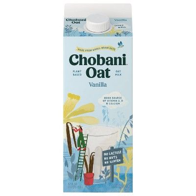 Chobani Oat Vanilla OatMilk - 52 fl oz | Target