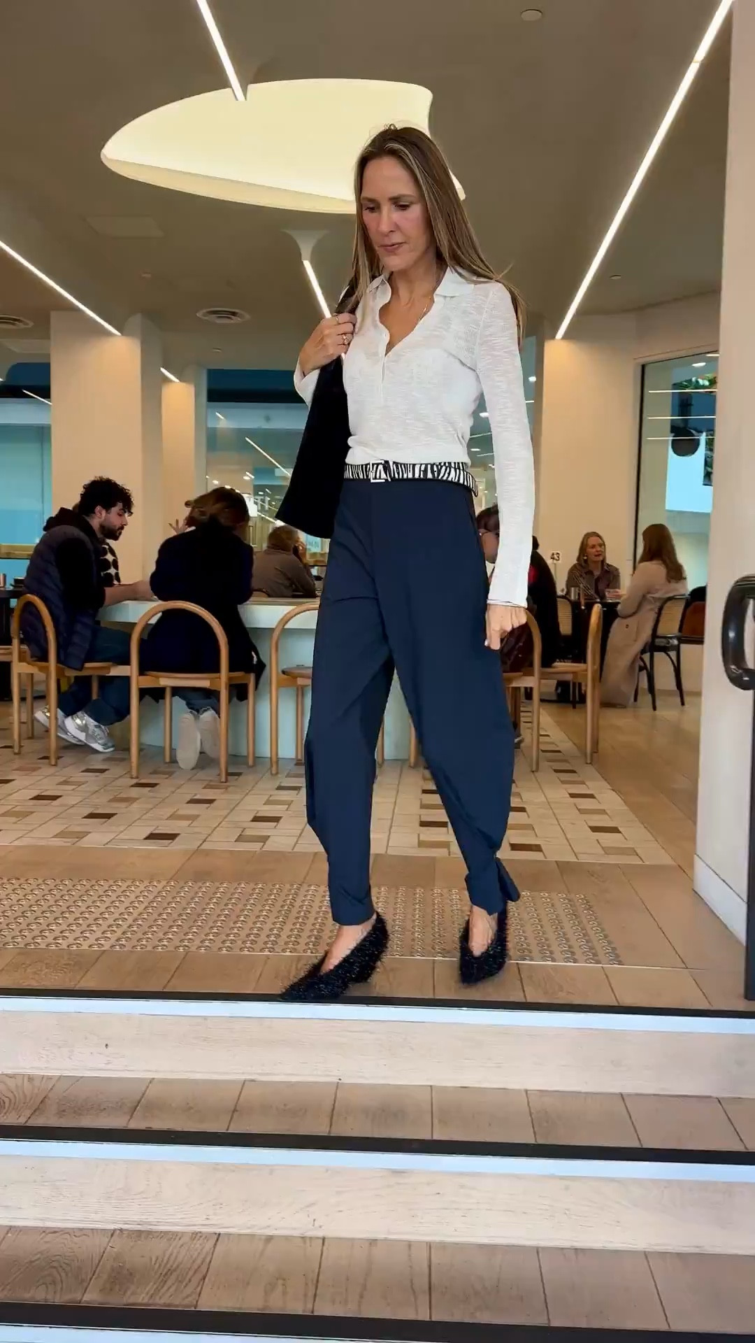 Navy the new IT colour of the season. Paired with a white polo chic casual. 

#LTKstyletip #LTKaustralia