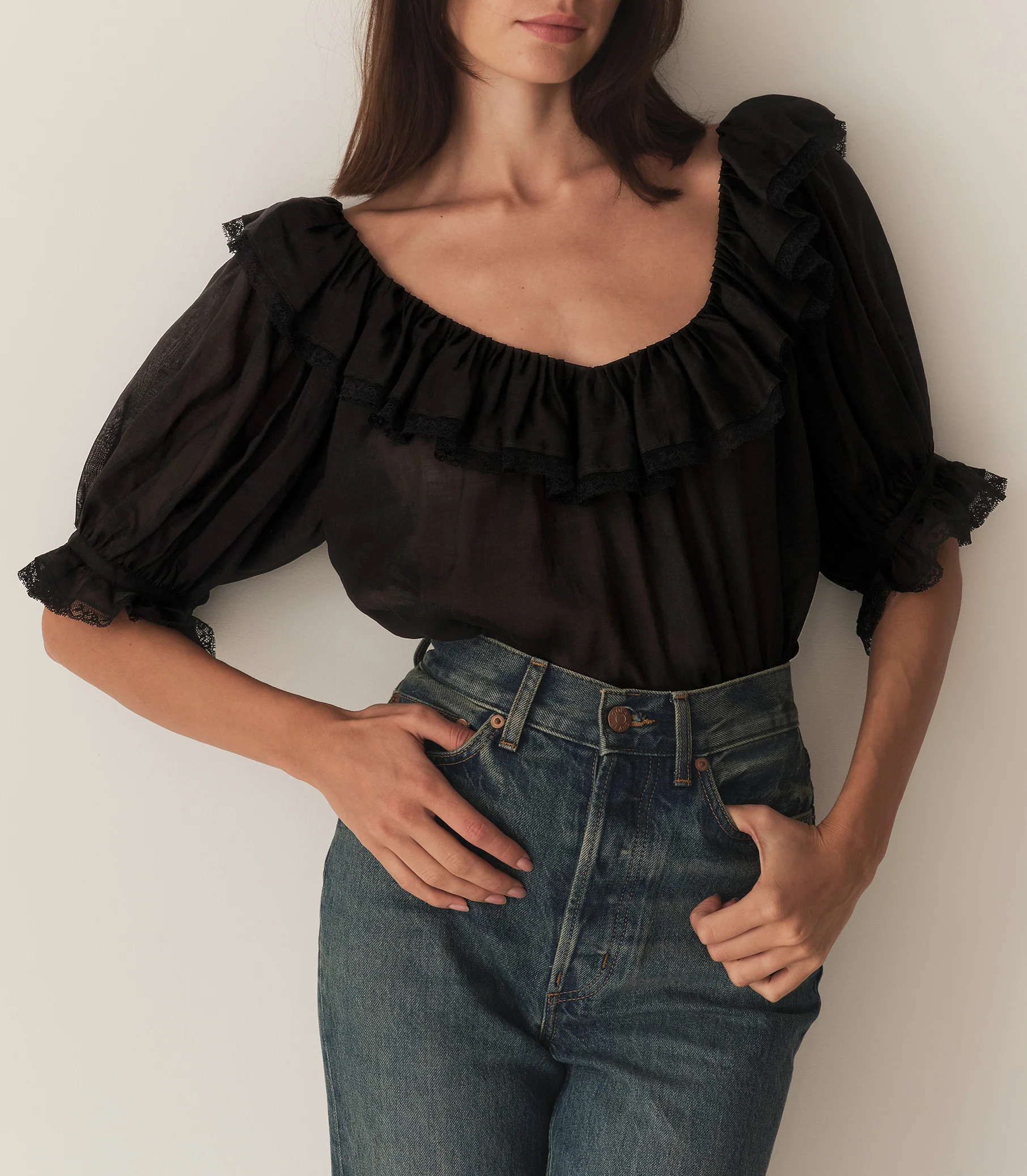 Samara Top - Black | DÔEN | DOEN
