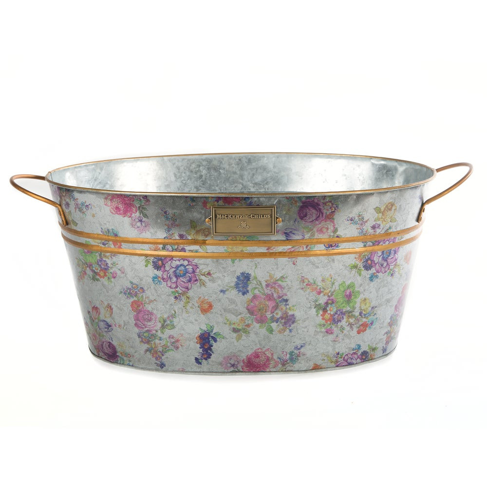 Flower Market Galvanized Beverage Bucket | MacKenzie-Childs