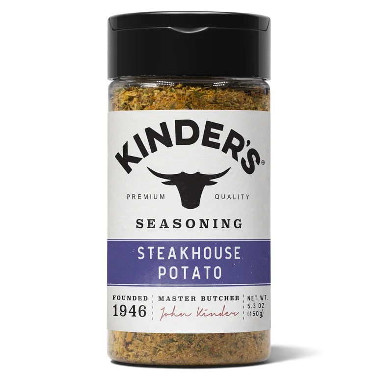 Kinder's Steakhouse Potato Seasoning Blend with Cracked Pepper, Sea Salt, Garlic, and Herbs, 5.3 ... | Walmart (US)
