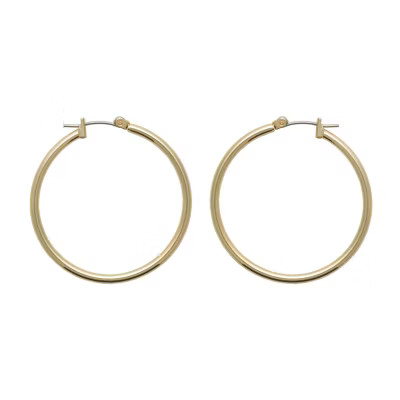 Bold Elements Thin Hoop Earrings | JCPenney