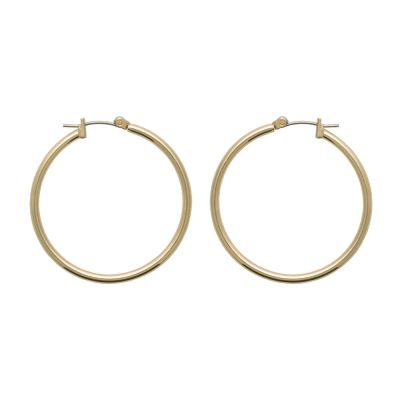 Bold Elements Thin Hoop Earrings | JCPenney