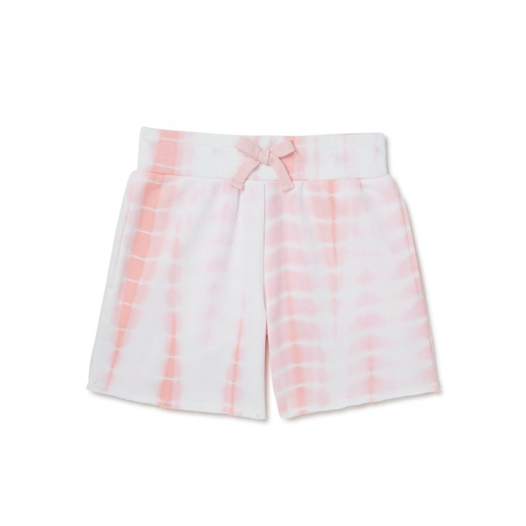 Wonder Nation Girls Tie Dye Shorts, Sizes 4-18 & Plus | Walmart (US)