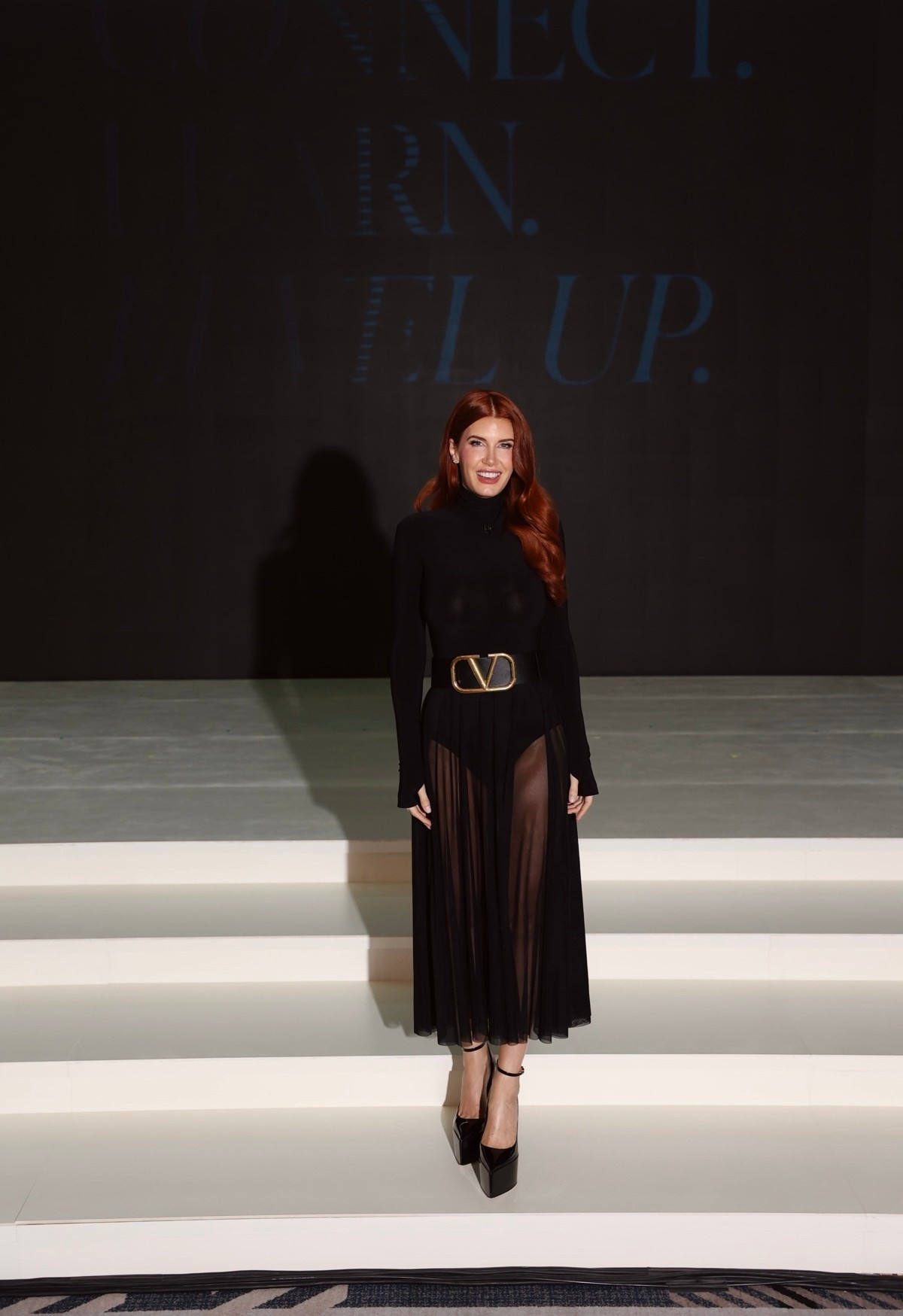 LTK Con Day 3 🖤 Went all in on the black, head to toe with my tallest heels yet.

#LTKCon #LTKTall