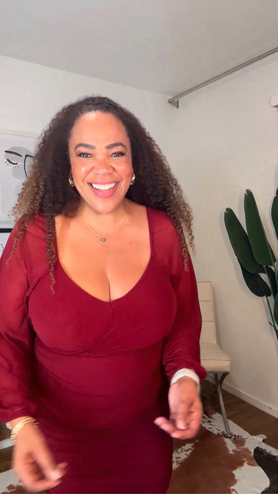 Another pretty bodycon dress. This is from shopping livestream on Amazon Live 🎥. 

#LTKMidsize #LTKOver40