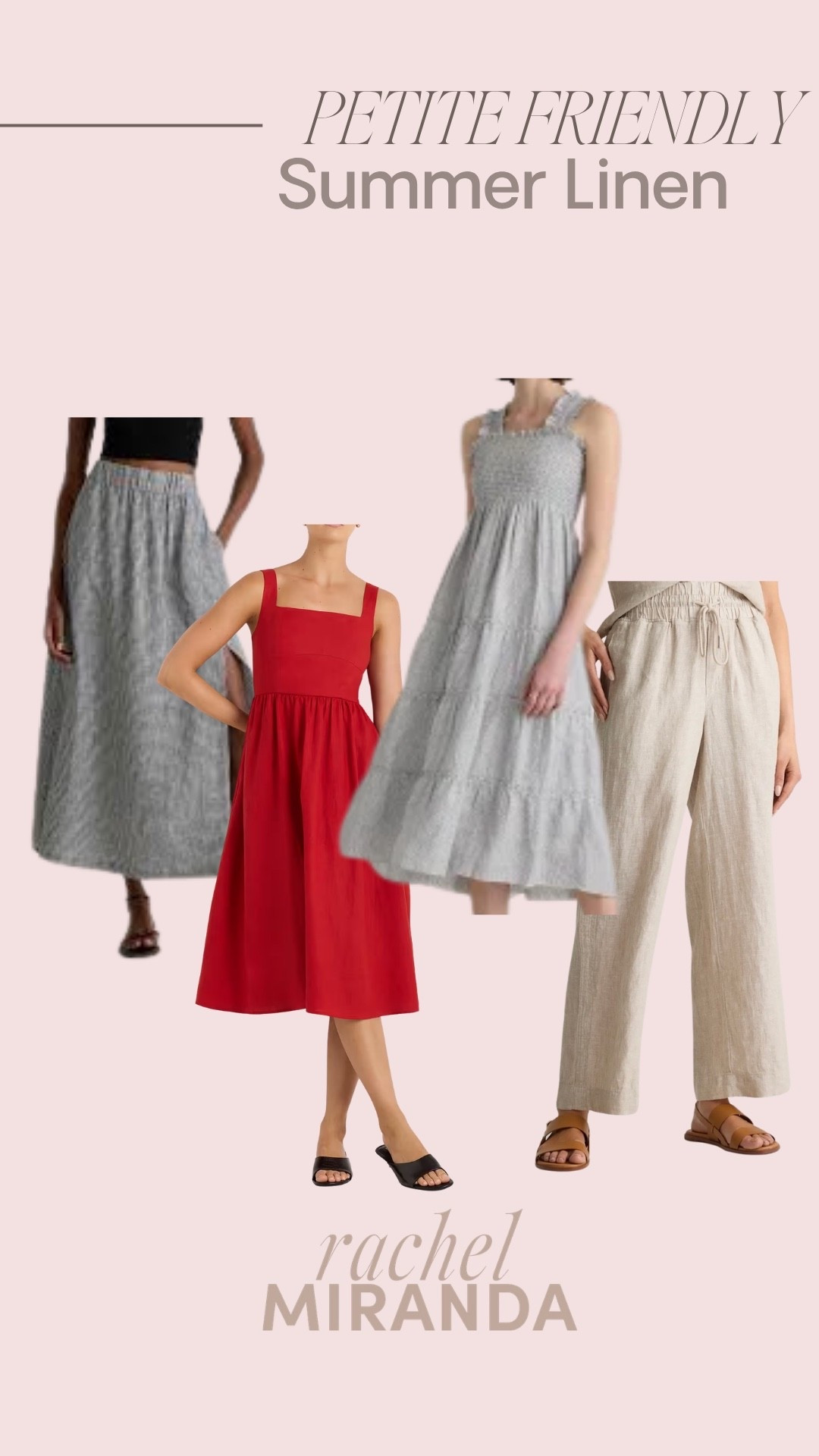 Linen pieces for summer!
@Quince #quincepartner 

#LTKPetite #LTKTravel #LTKootd