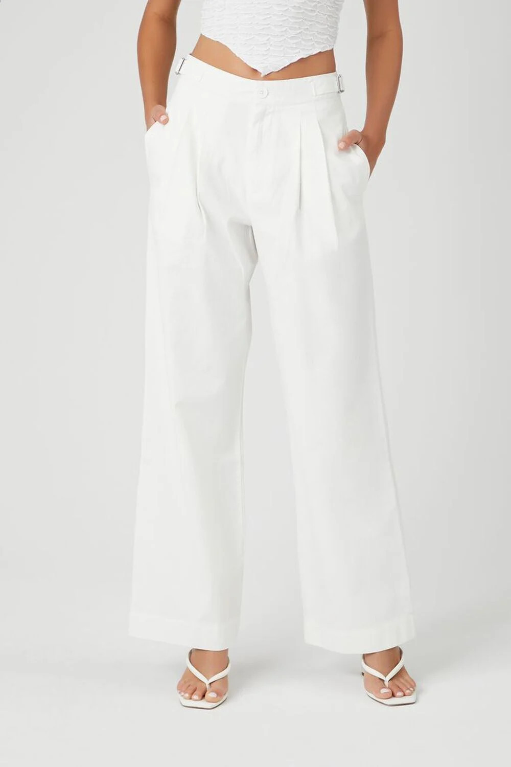 High-Rise Wide-Leg Pants | Forever 21 | Forever 21 (US)