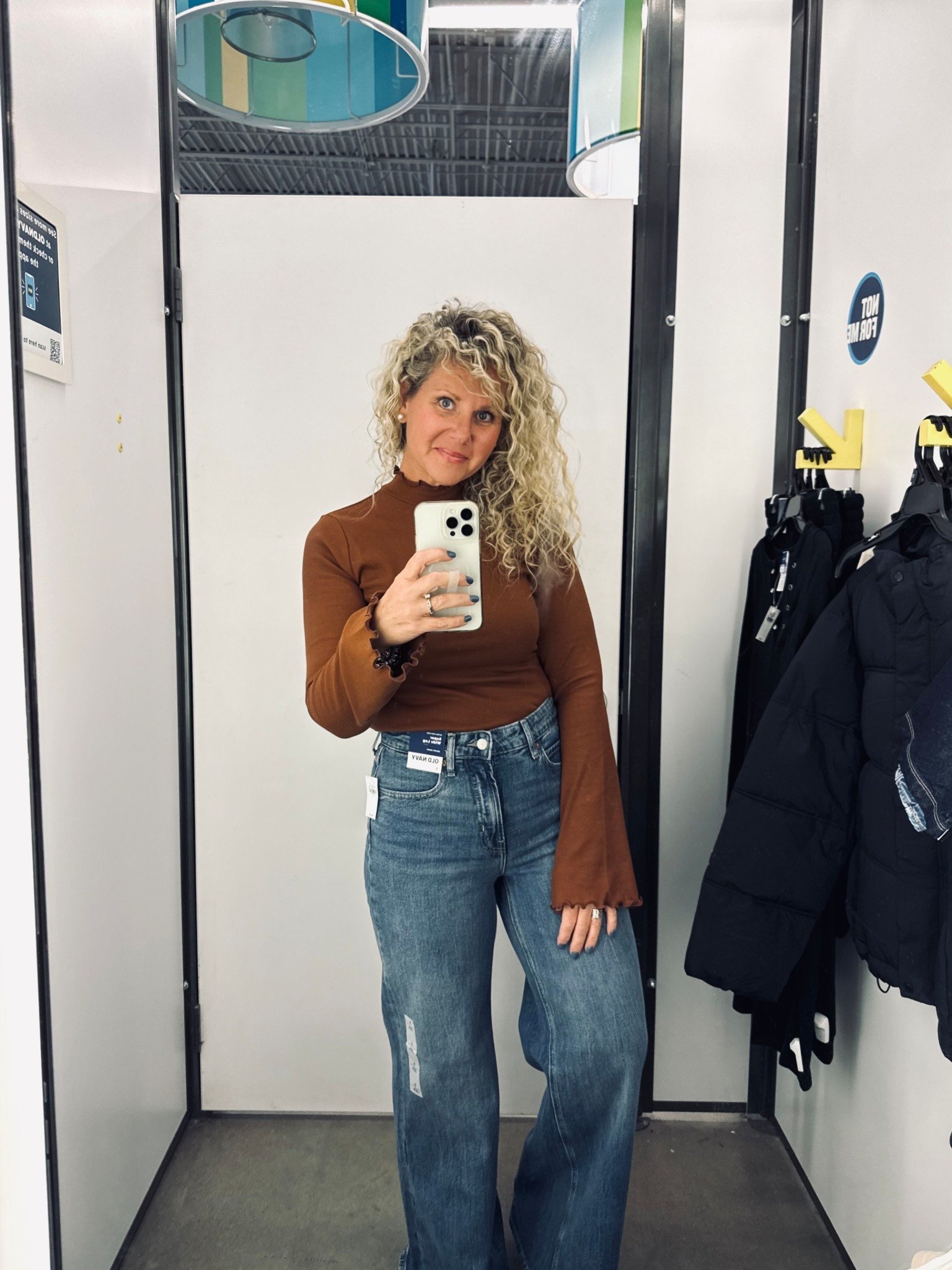 Love love love these jeans from Old Navy.   Extra high rise, super Wide Leg.  TTS.  
On sale now for 20% off! 

#LTKSaleAlert #LTKFindsUnder50 #LTKStyleTip