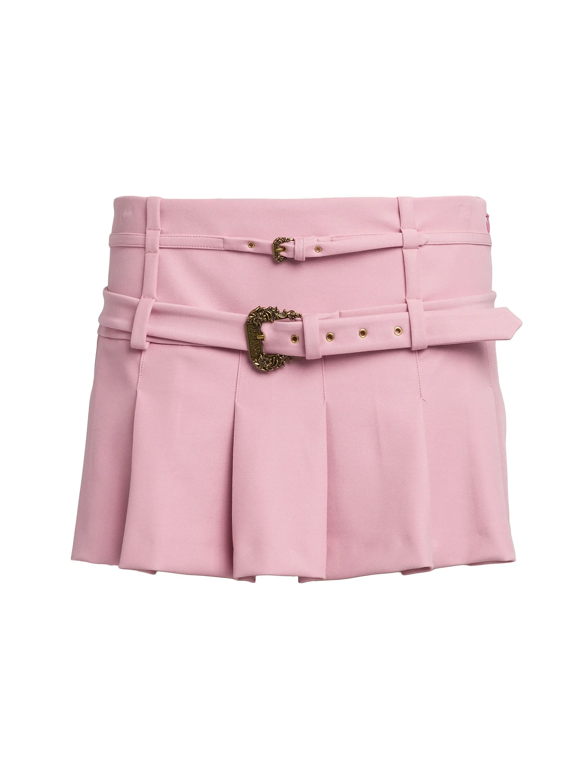 Double Belt Miniskirt | Saks Fifth Avenue