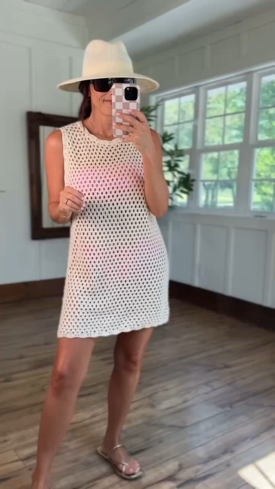 Love this cover up!! It’s so chic and love the fabric, it’s so easy to throw in your swimsuit and love how it looks like a dress.
The cut out in the back is so cute, it’s available in other colors, and it runs TTS.



Summer fashion  cover up  poolside style






#LTKStyleTip #LTKSeasonal #LTKTravel