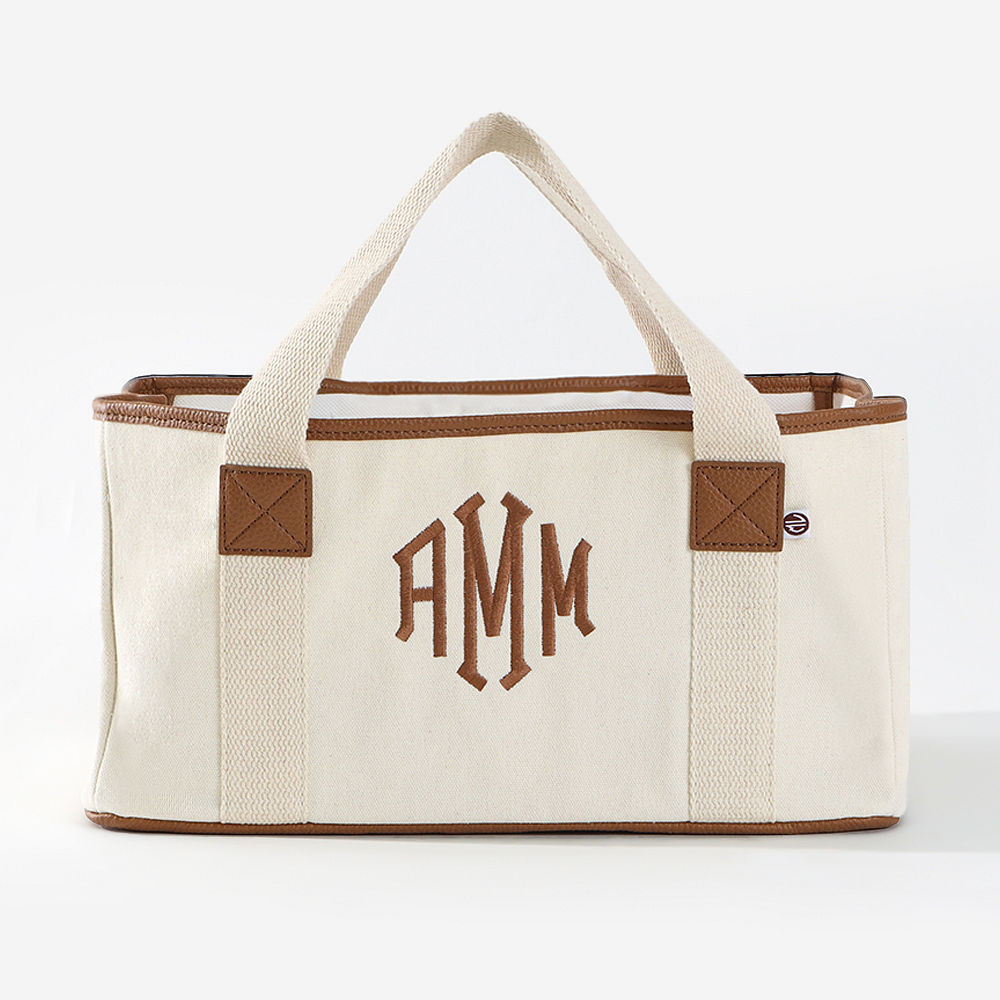 Monogrammed Stair Basket | Marleylilly