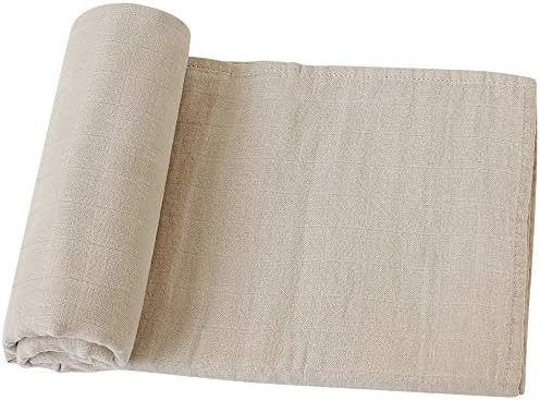 Amazon.com: LifeTree Baby Swaddle Blankets, 100% Organic Cotton, Large 47 x 47 inches, Earthy Col... | Amazon (US)