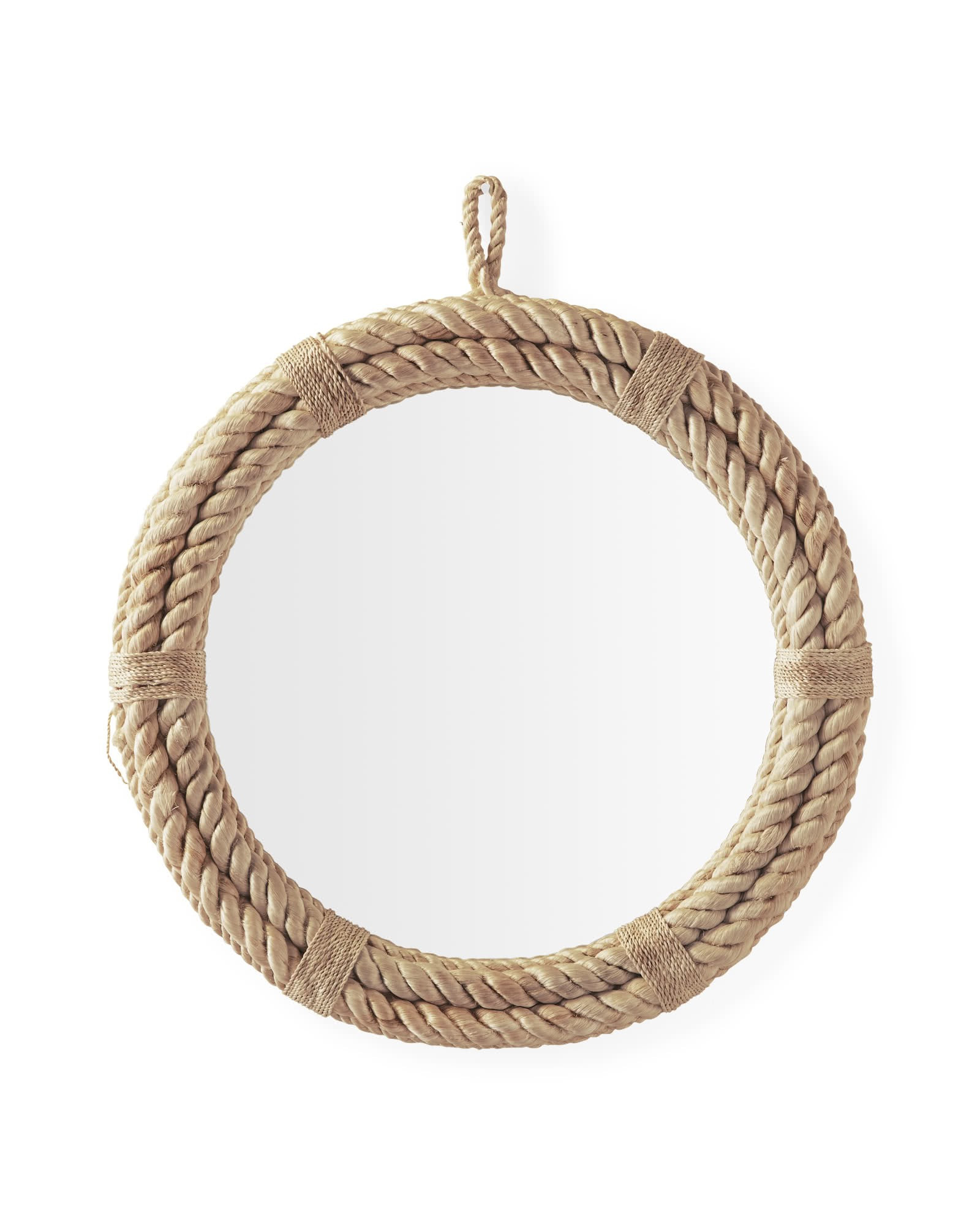 Nautical Rope Mirror | Serena and Lily