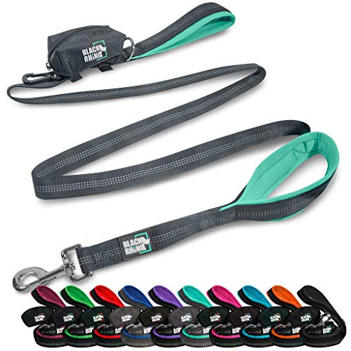 Black Rhino Dog Leash - Heavy Duty - Medium & Large Dogs | 6ft Long Leashes | Two Traffic Padded ... | Amazon (US)