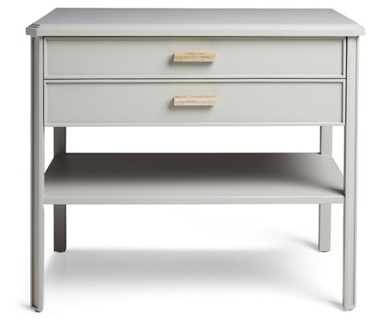 Santo Nightstand, Gray | One Kings Lane