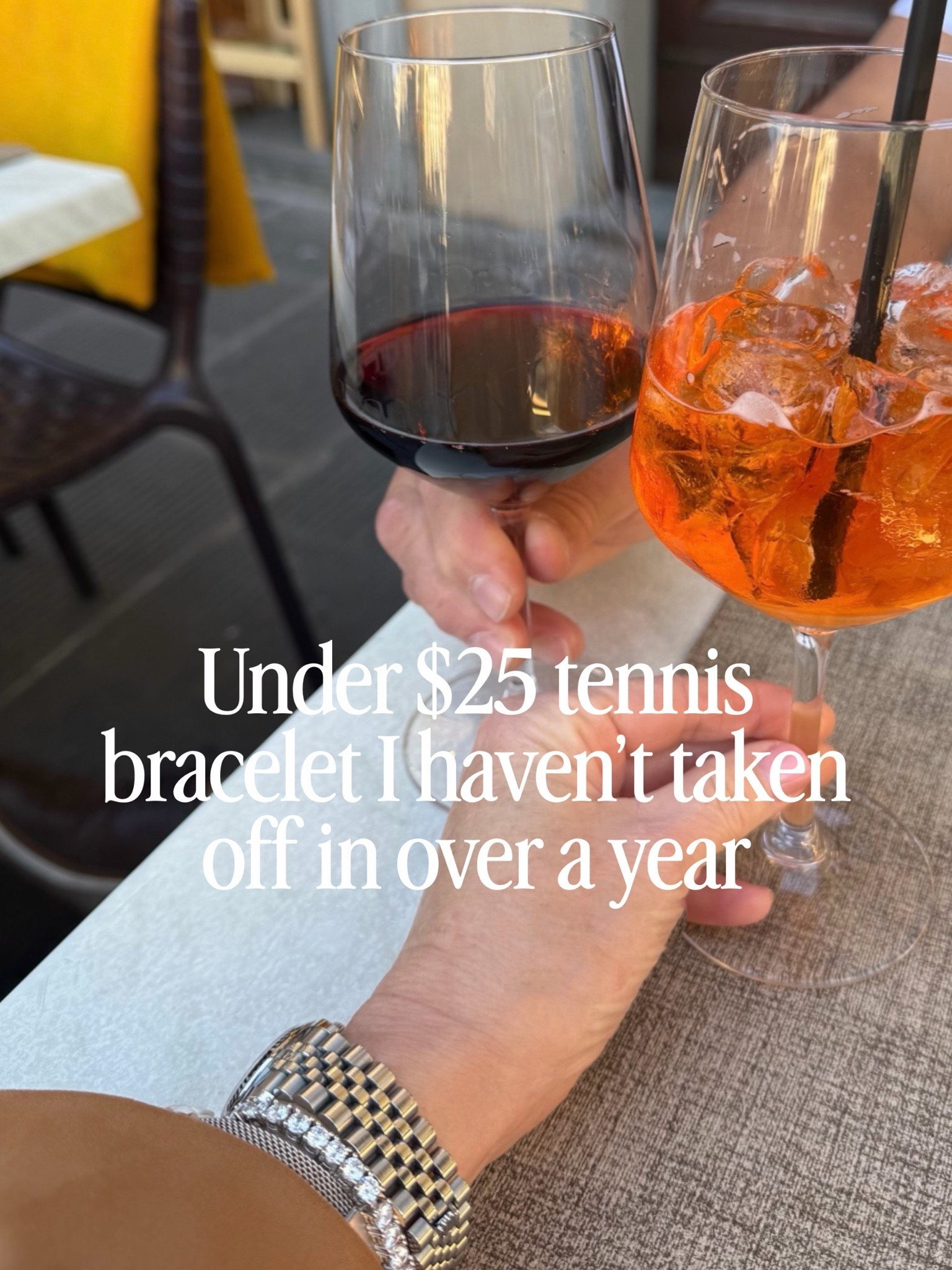 Love this tennis bracelet