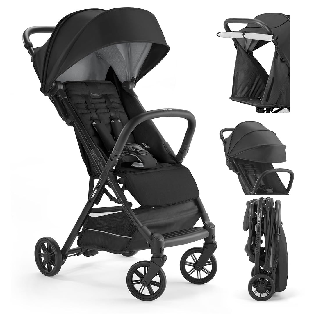 Inglesina Quid Stroller - Puma Black - Ultra Compact Lightweight Travel Stroller for Babies and T... | Amazon (US)