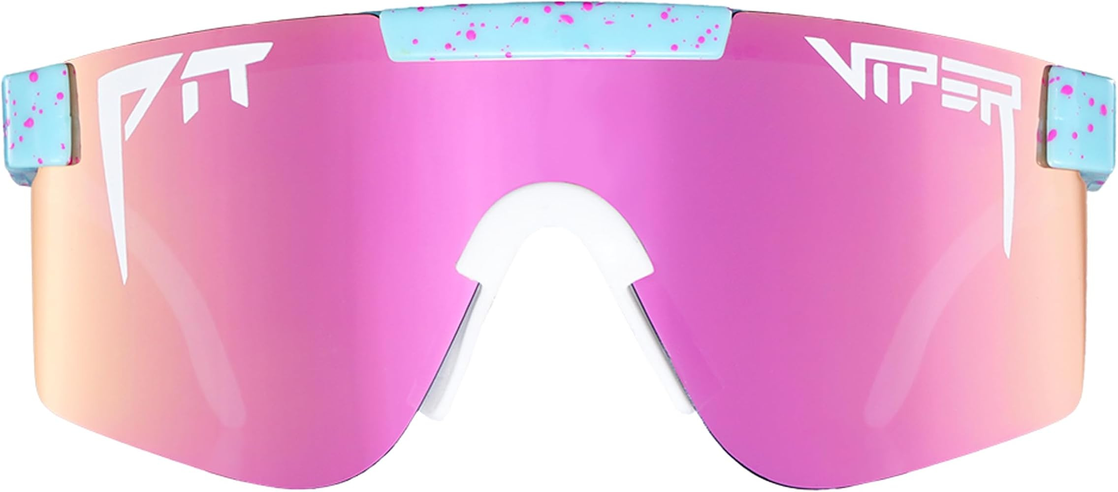 Pit Viper The Gobby Original Sunglasses Polarized Pink Lens Narrow Fit | Amazon (US)