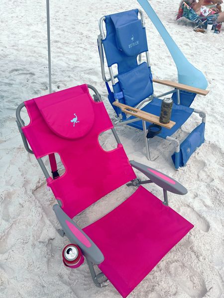 Beach chairs we are LOVING☀️🕶️ they can be positioned tons of ways and they have carrying straps! 

#ostrichchair #beachchairs 

#LTKSeasonal #LTKtravel #LTKFind