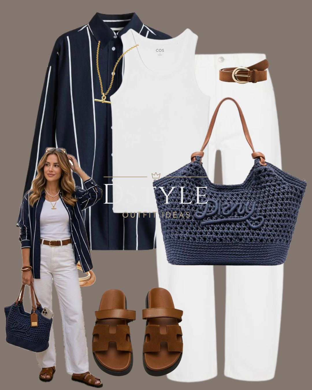 Mediterranean summer calling ⚓️ Shop this chic striped linen shirt and white denim combo. Perfect for your next vacation or a stylish weekend brunch.
Tags: Coastal Grandma, Summer Style, Linen Shirt, White Jeans, Vacation Outfit.

#LTKootd