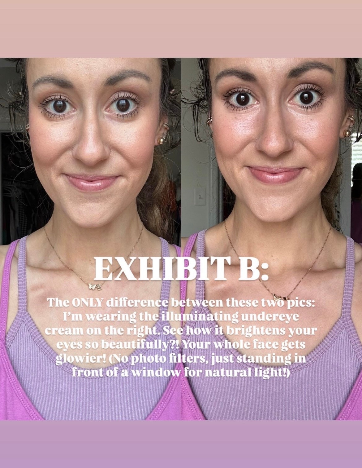 Im wearing the illuminating eye cream from Colleen Rothschild on the right. It brightens your whole face for a glowy look!

#LTKmorningroutine #LTKgrwm #LTKBeauty