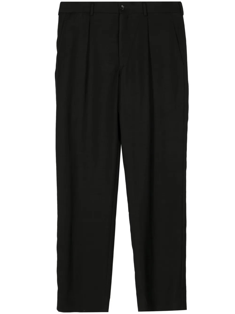 pleated mid-rise tailored trousers | Farfetch Global