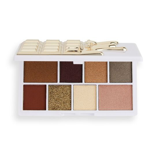 I Heart Revolution White Gold Mini Chocolate Eyeshadow Palette | Revolution Beauty (UK)