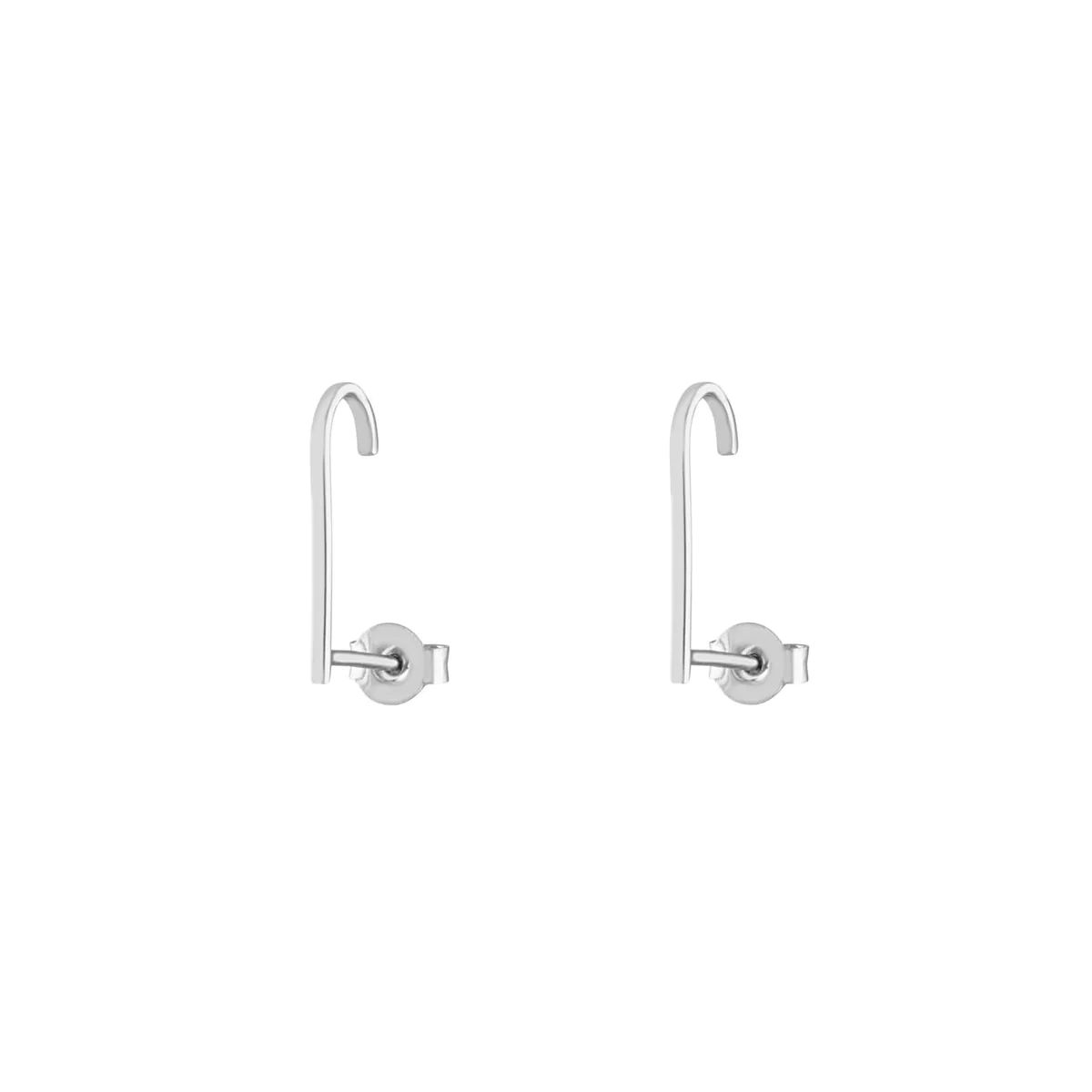 Classic Hook Earrings in Sterling Silver | Maison Miru