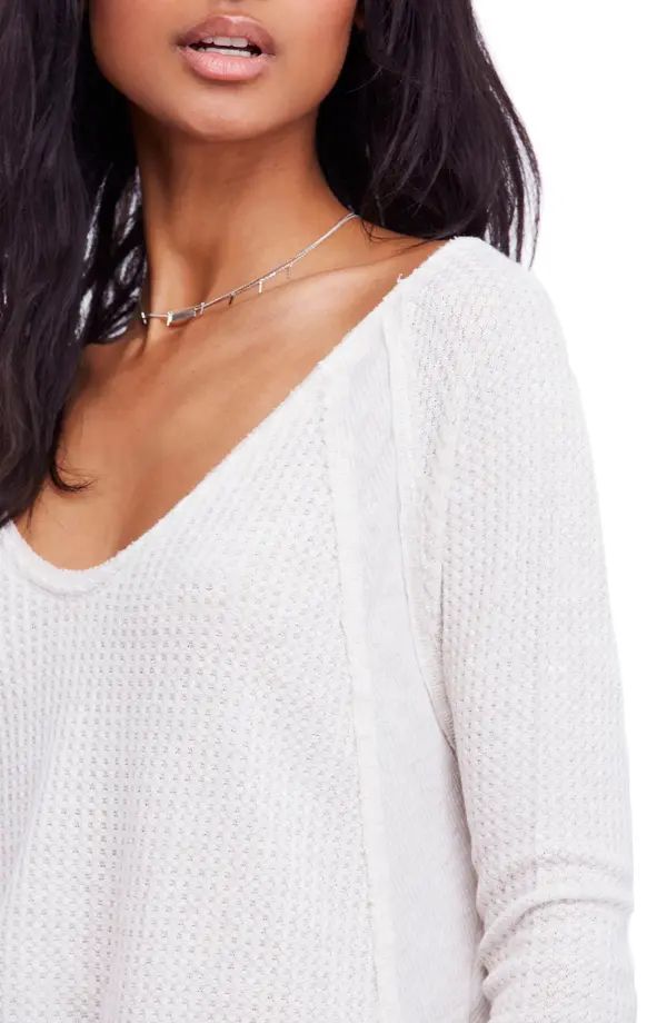 We the Free by Free People Catalina V-Neck Thermal Top | Nordstrom