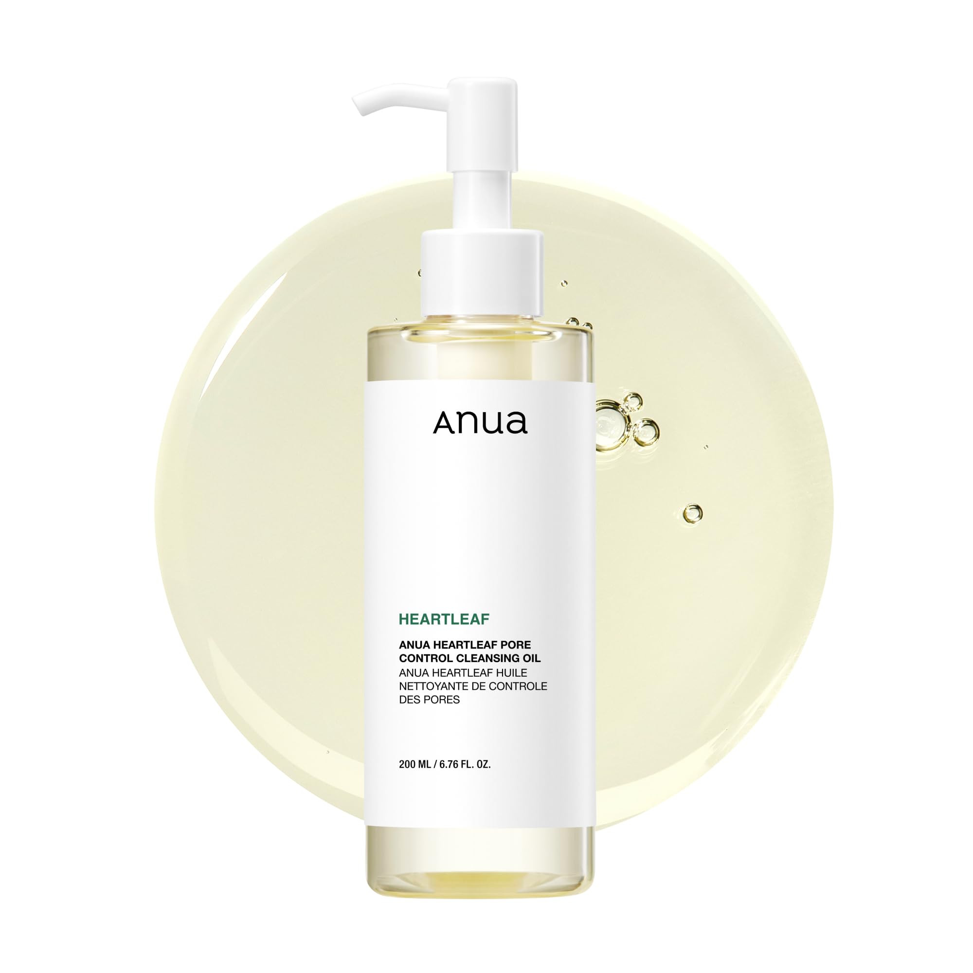 Anua Heartleaf Pore Control Cleansing Oil, Oil Cleanser for Face, Makeup Blackhead Remover, Korea... | Amazon (US)