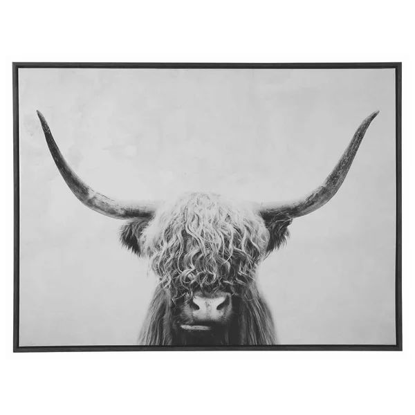 Highland Cow - Wrapped Canvas Painting | Wayfair North America