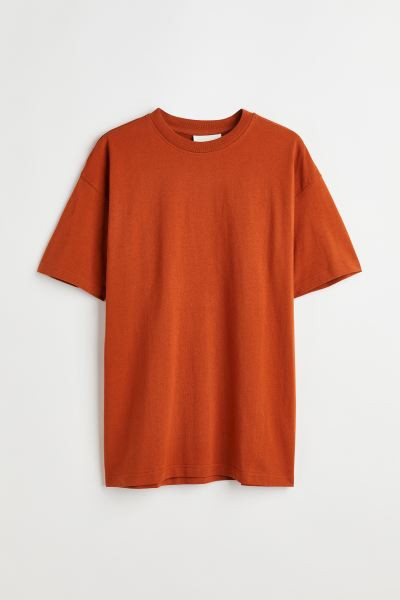 Oversized Fit Cotton T-shirt | H&M (US + CA)