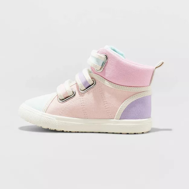 Toddler Girls' Clancy Colorblock Sneakers - Cat & Jack™ | Target