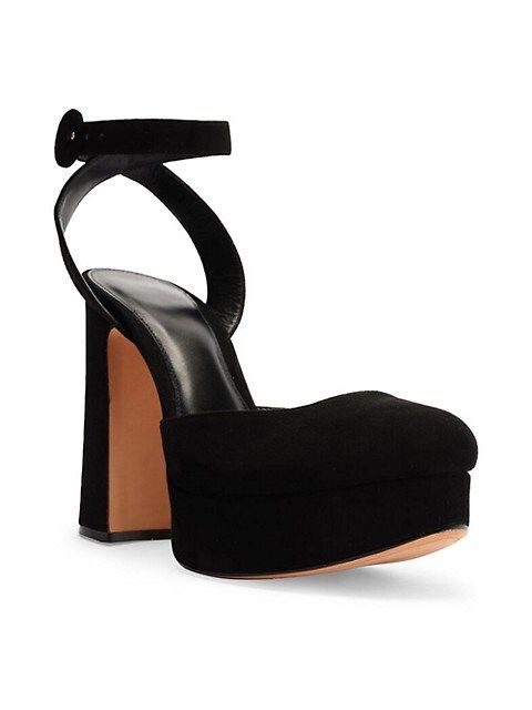 Vita Suede Platform Sandals | Saks Fifth Avenue