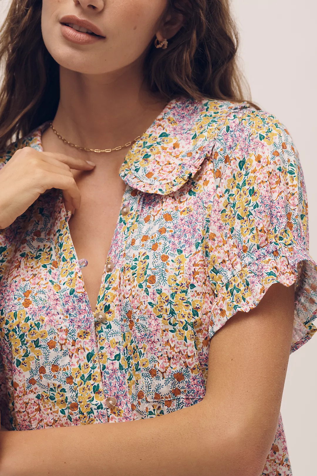The Keira Mini Dress by Pilcro | Anthropologie (US)